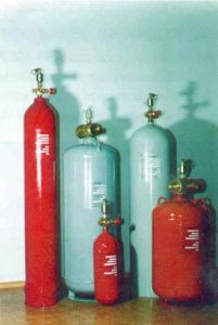 Модули газового пожаротушения МПГ