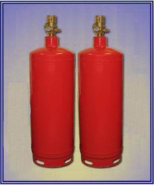 Модули газового пожаротушения МПХ65-50(100)-38